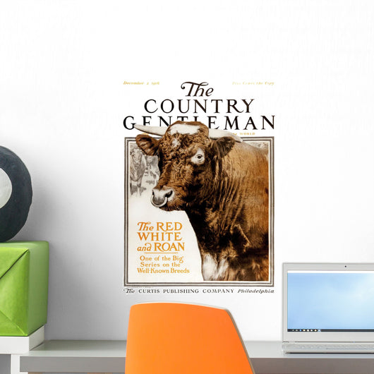 Cover of Country Gentleman agricultural magazine Wall Mural
