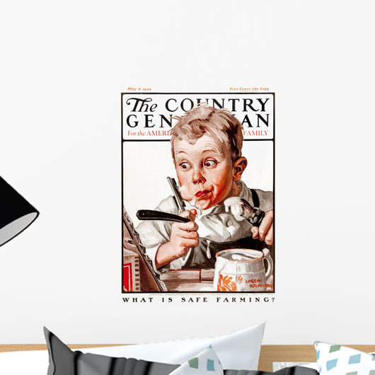 Cover of Country Gentleman agricultural magazine Wall Mural