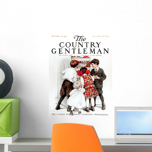 Cover of Country Gentleman agricultural magazine Wall Mural