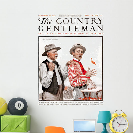 Cover of Country Gentleman agricultural magazine Wall Mural