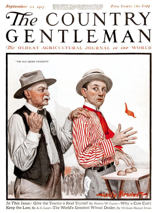 Cover of Country Gentleman agricultural magazine Wall Mural