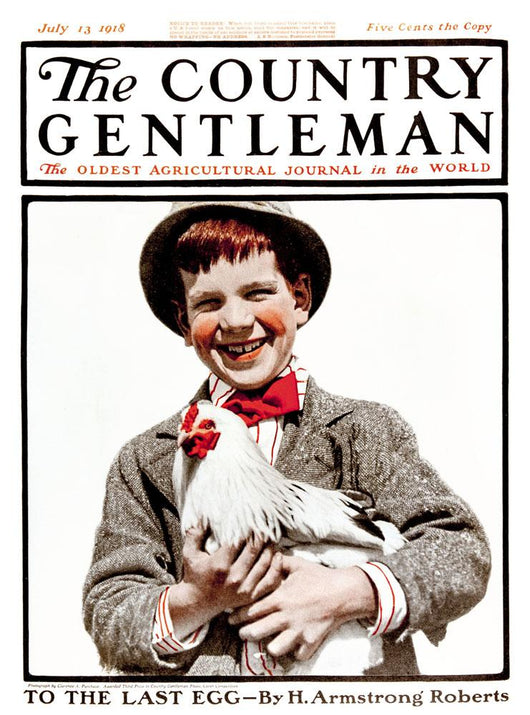 Cover of Country Gentleman agricultural magazine Wall Mural