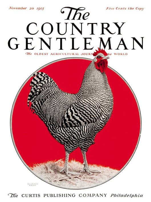 Cover of Country Gentleman agricultural magazine Wall Mural