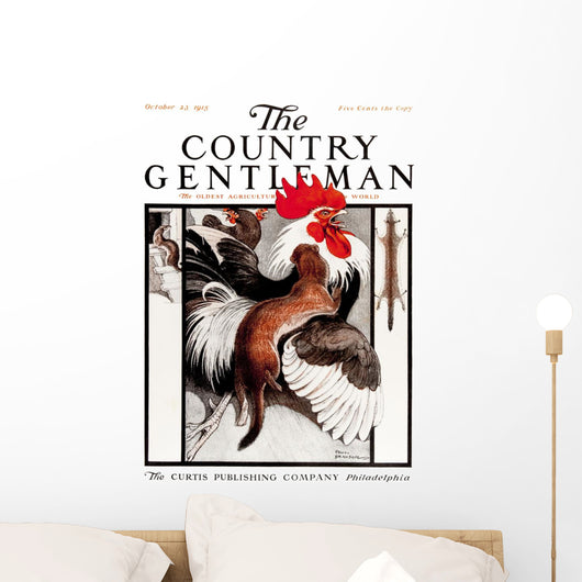 Cover of Country Gentleman agricultural magazine Wall Mural