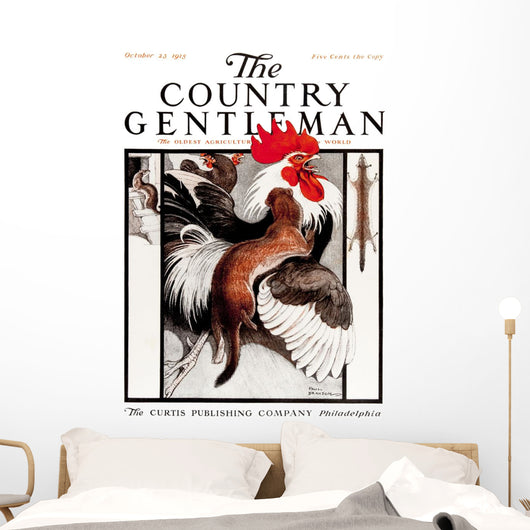 Cover of Country Gentleman agricultural magazine Wall Mural