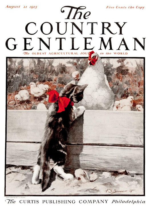 Cover of Country Gentleman agricultural magazine Wall Mural