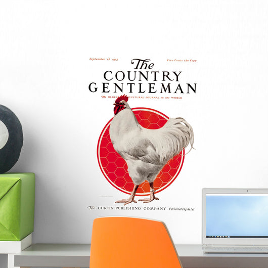 Cover of Country Gentleman agricultural magazine Wall Mural