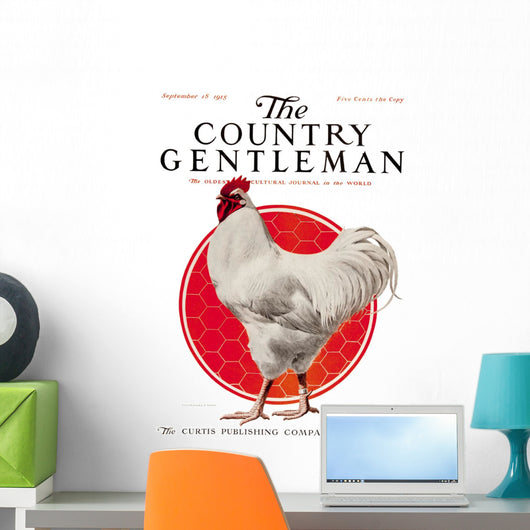 Cover of Country Gentleman agricultural magazine Wall Mural