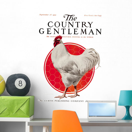 Cover of Country Gentleman agricultural magazine Wall Mural