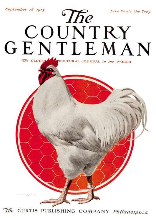 Cover of Country Gentleman agricultural magazine Wall Mural