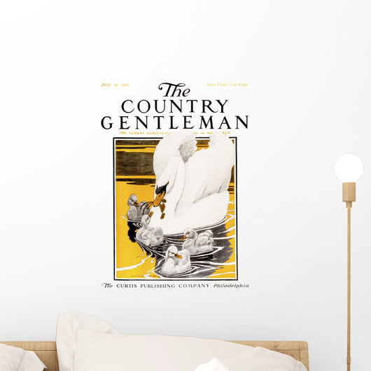 Cover of Country Gentleman agricultural magazine Wall Mural