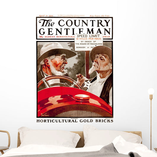 Cover of Country Gentleman agricultural magazine Wall Mural