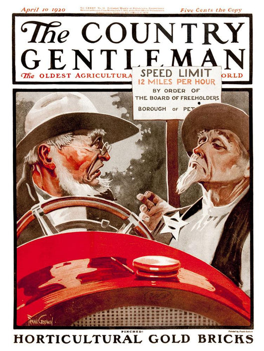 Cover of Country Gentleman agricultural magazine Wall Mural