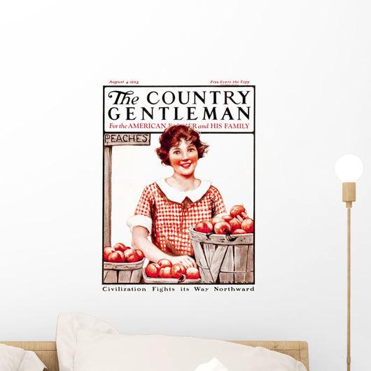 Cover of Country Gentleman agricultural magazine Wall Mural