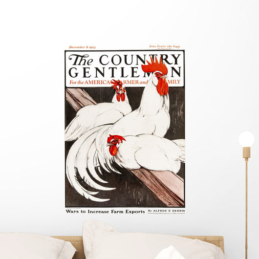 Cover of Country Gentleman agricultural magazine Wall Mural