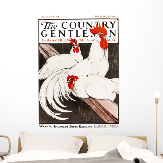 Cover of Country Gentleman agricultural magazine Wall Mural