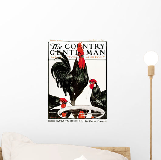 Cover of Country Gentleman agricultural magazine Wall Mural