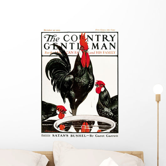Cover of Country Gentleman agricultural magazine Wall Mural