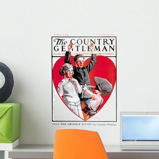 Cover of Country Gentleman agricultural magazine Wall Mural