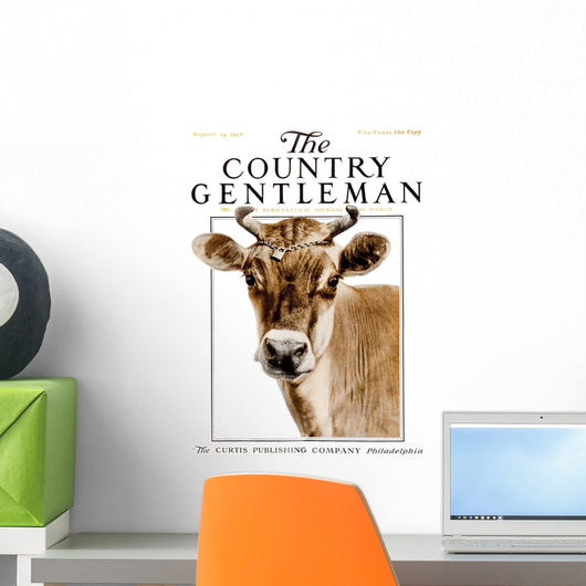 Cover of Country Gentleman agricultural magazine Wall Mural