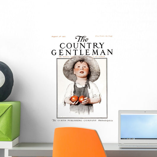 Cover of Country Gentleman agricultural magazine Wall Mural
