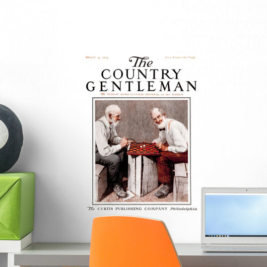 Cover of Country Gentleman agricultural magazine Wall Mural