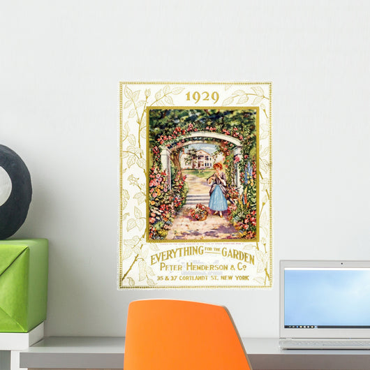 Peter Henderson & Co garden supple catalog from 20th century Wall Mural
