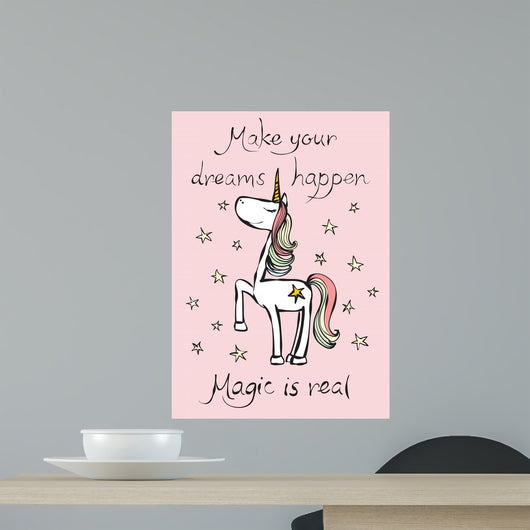 Magic Is Real Trendy Wall Mural