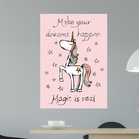 Magic Is Real Trendy Wall Mural