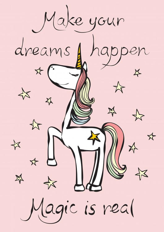 Magic Is Real Trendy Wall Mural