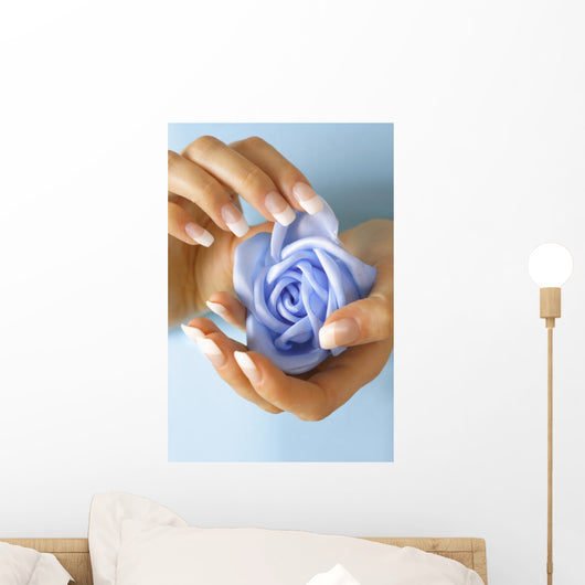 french manicure nails Wall Mural