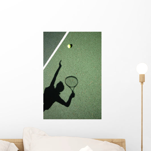 Tennis Serve Wall Mural