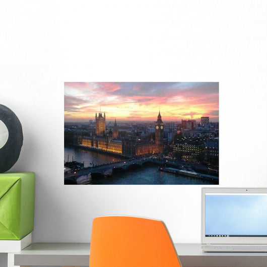 To London Wall Mural
