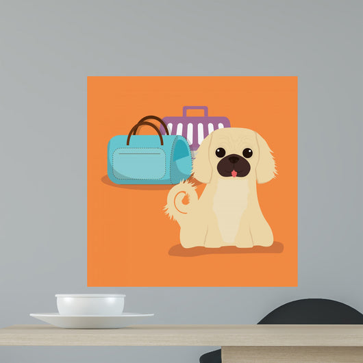 Pet Care Center Service Wall Decal Design 1