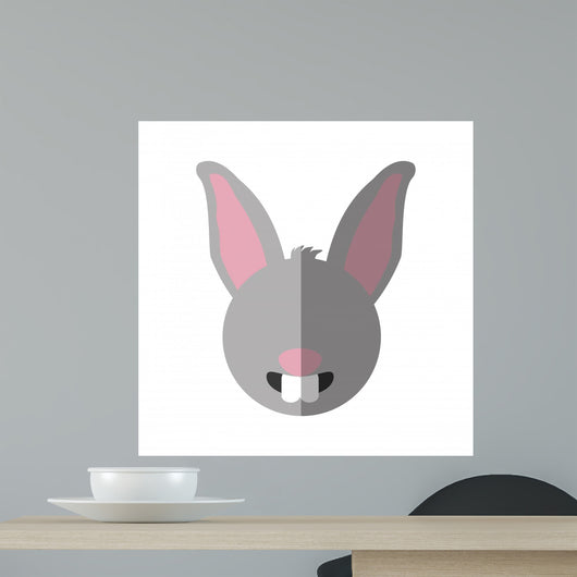 Rabbit Animal Farm Icon Wall Mural