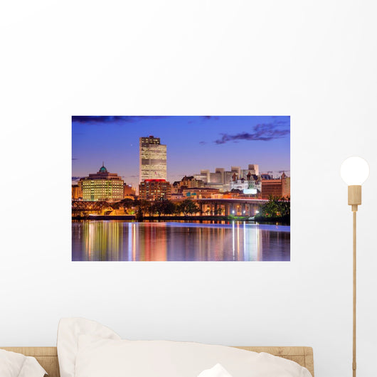 Albany New York Skyline Wall Decal