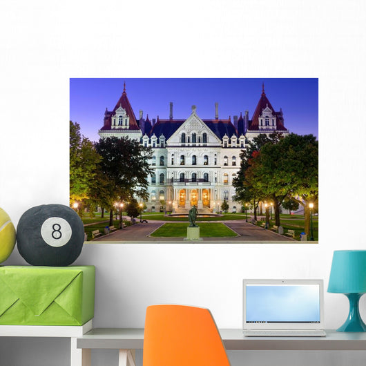 New York State Capitol Close-up Wall Decal