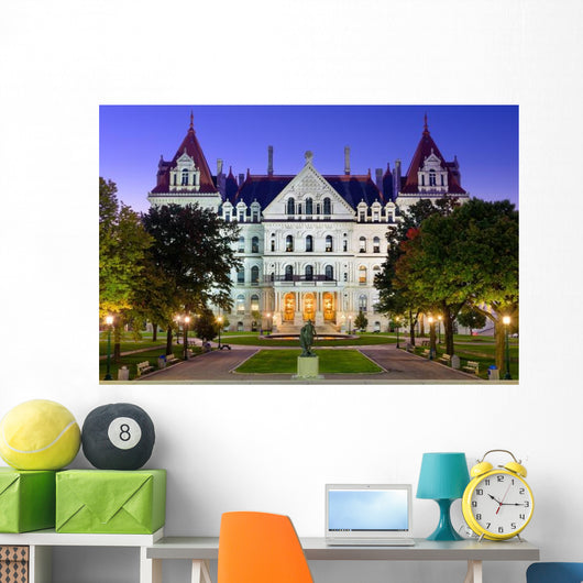 New York State Capitol Close-up Wall Decal