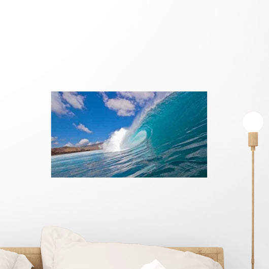 Blue Desert Wall Mural