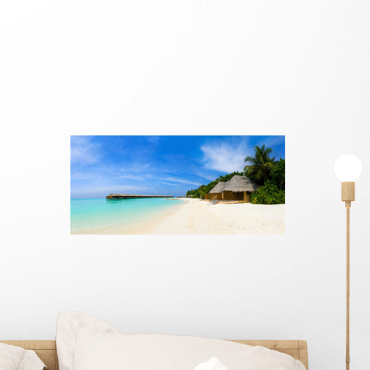 Panorama of tropical beach Wall Mural