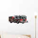 Fire Rescue Truck Wall Decal