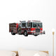 Fire Rescue Truck Wall Decal