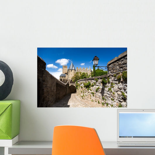 Medieval Fortified City Carcassone Wall Mural