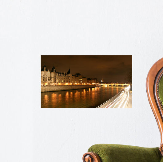 Paris Night Wall Mural