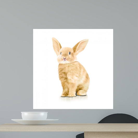 Rabbit Wall Decal Design 1