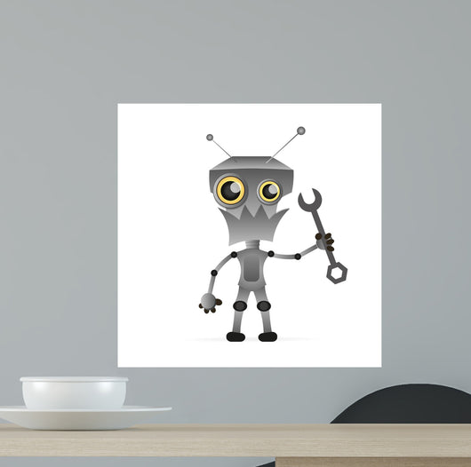 Robot Electronics Technology Wall Mural