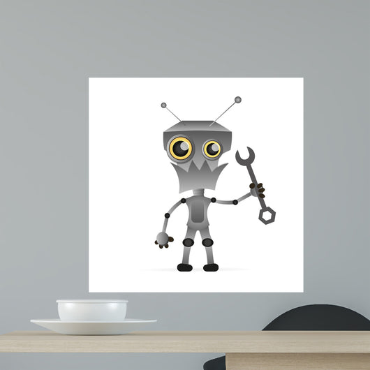 Robot Electronics Technology Wall Mural