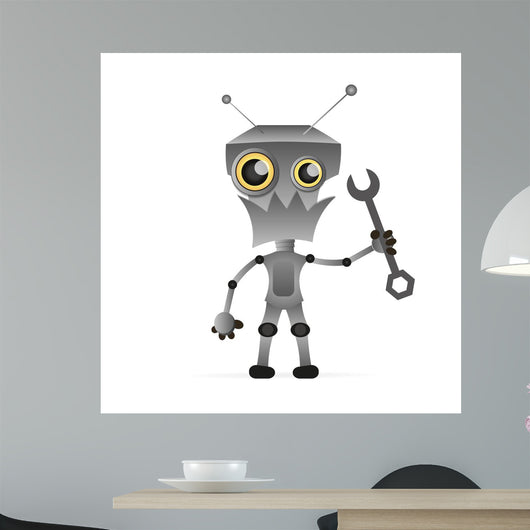 Robot Electronics Technology Wall Mural