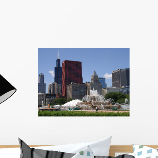 Chicago Skyline Wall Mural