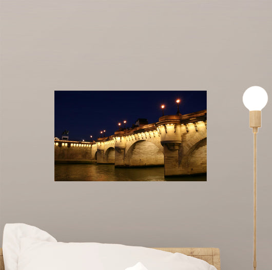 New Bridge at night Wall Mural